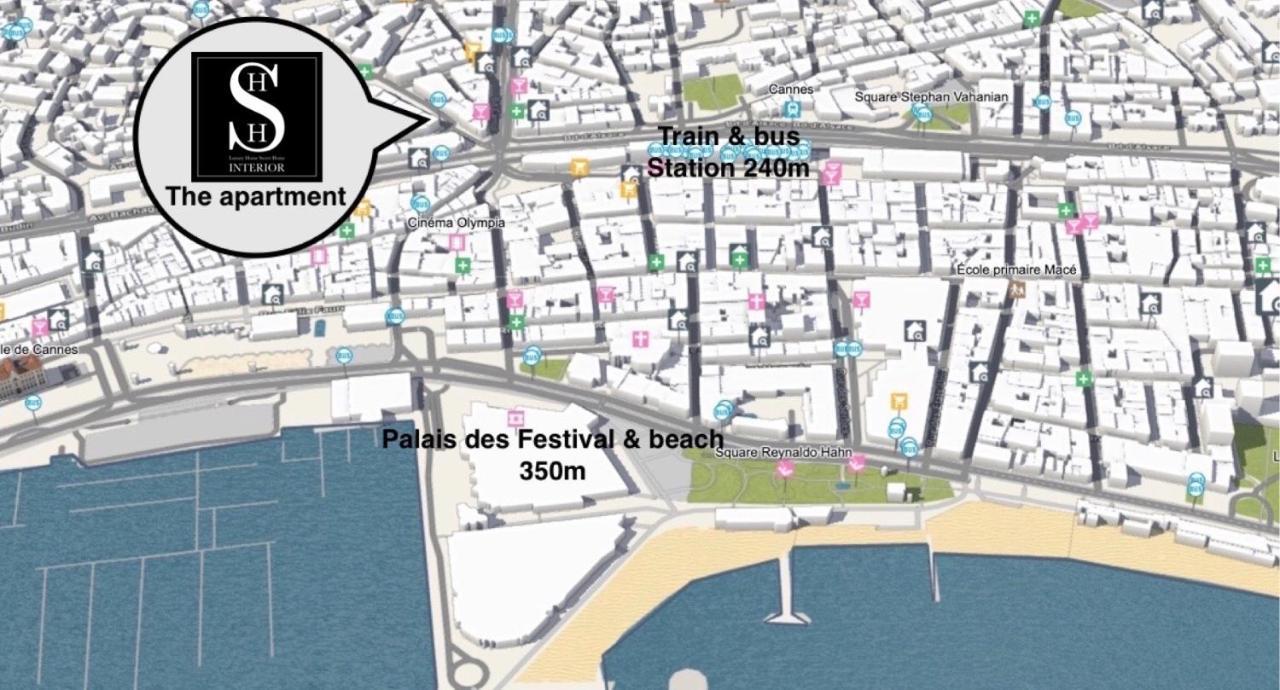 A 2 Pas De La Croisette Apartman Cannes Kültér fotó